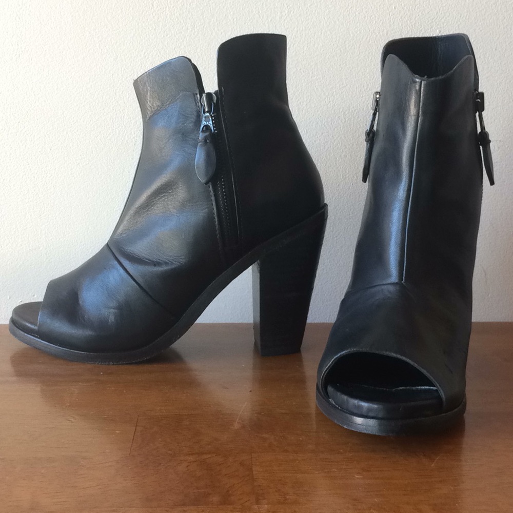 Rag & Bone Noelle Peep Toe Boots